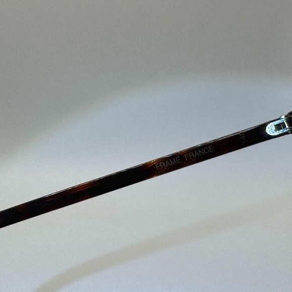 Vintage Ralph Lauren 523 Eyeglasses | Tortoise Frames | New Grey Lenses | 1980s main image 2